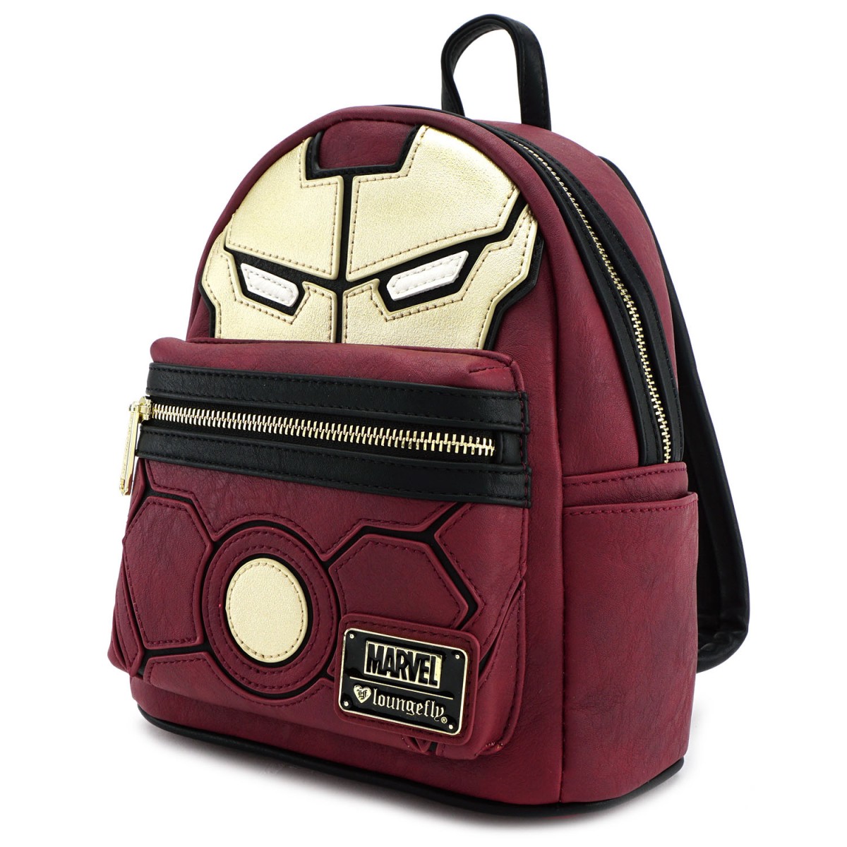 Loungefly Marvel Iron Man Faux Leather Mini Backpack