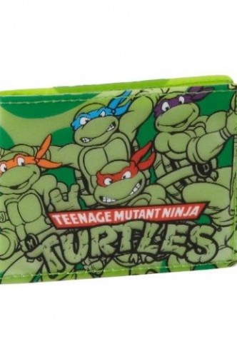 Teenage Mutant Ninja Turtles Green Bi-Fold Wallet 