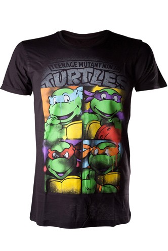 Tortugas Ninja Camiseta Bright Graffiti