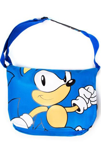 Sega - Blue, Sonic Walks Messenger Bag