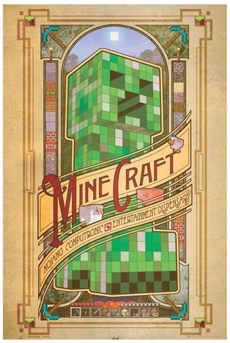 Maxi Poster - Minecraft Computronic "CREEPER"