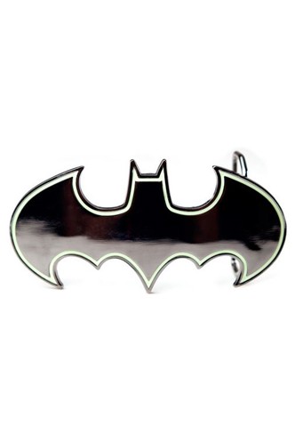 Batman - Gunmetal Batman Logo Buckle