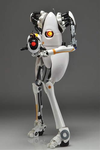Portal 2 – 7″ Deluxe Action Figure – P-Body w/ LED Lights 