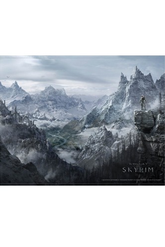 The Elder Scrolls V: Skyrim Wallscroll Valley