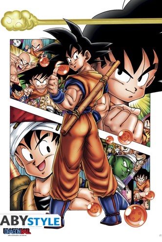 Maxi Póster - DRAGON BALL "Son Goku Historia" (98x68)
