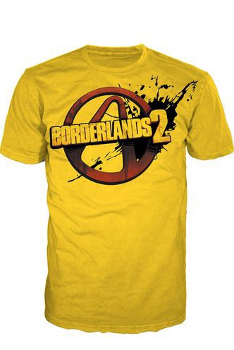 Borderlands 2 Logo Shirt, Yellow
