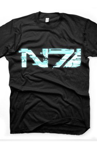 T-shirt - Mass Effect "N7 Logo" Black