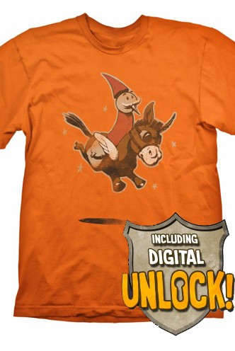 Camiseta - DOTA 2  Wizard & Donkey + DLC