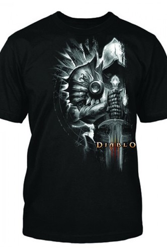 T-SHIRT - Diablo III Tyrael Side Official