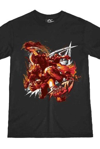 T-shirt - Street Fighter IV "Group Mix"