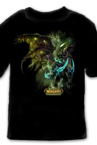 Camiseta - World of Warcraft "Burning Crusade" Illidan