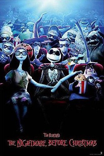 Maxi Poster - Nightmare Before Christmas "3D" 61 x 91.5cm