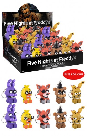 Squeez Keychain: Five Nights At Freddy's