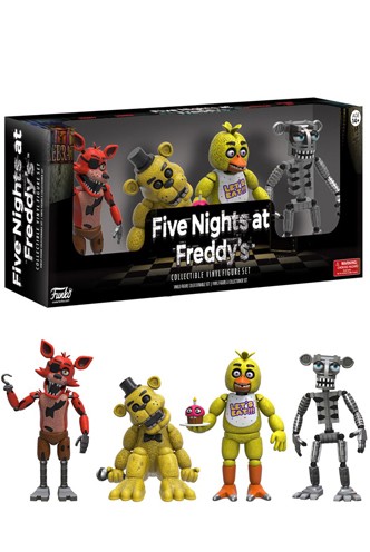 Five Nights at Freddy's: Pack de 4 Figuras - Pack 1