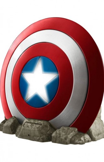 Marvel Comics - Altavoz Bluetooth Escudo de Captain America