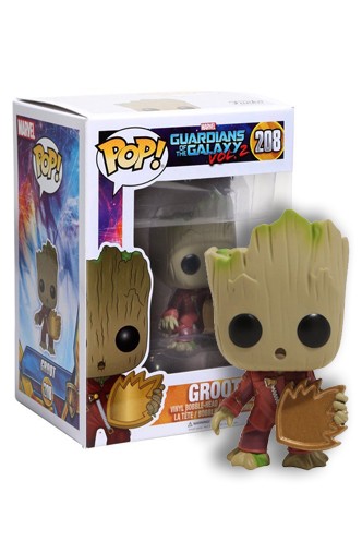 Pop! Marvel: Guardians of the Galaxy Vol.2 - Groot Ravager Patch Exclusivo