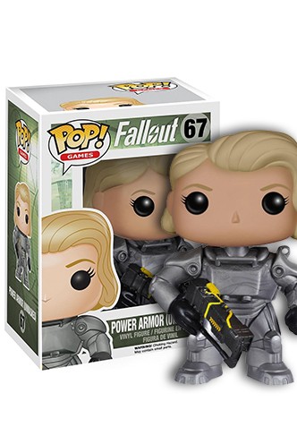 Pop! Games: Fallout - Female Power Armor Unmasked