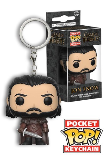 Pop! Keychain: Juego de Tronos - Jon Snow