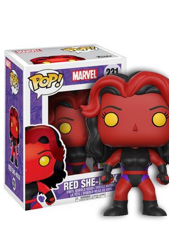 Pop! Marvel: Red She-Hulk SDC 2017