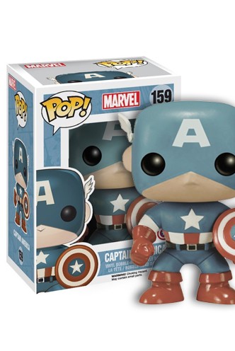 POP! Marvel: Capitán America - 75 Aniversario Tono Sepia Exclusivo