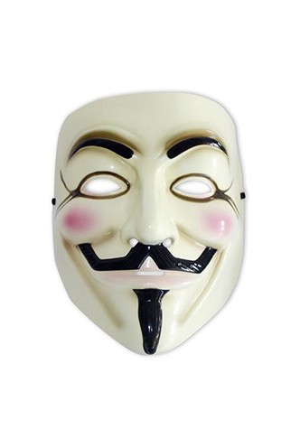 V de Vendetta: Réplica Máscara de Guy Fawkes