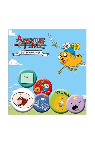 Adventure Time - Pin Badges 6-Pack Finn