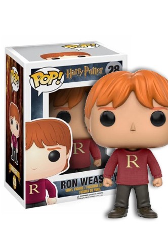 Pop! Movies: Harry Potter -  Ron Weasley Sweater Exclusivo