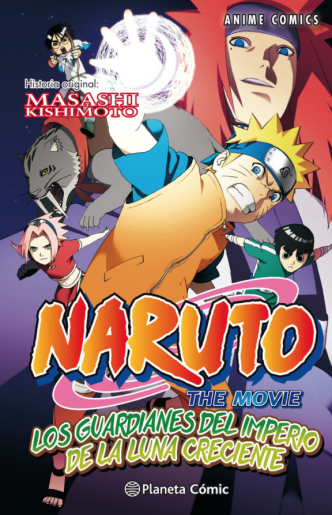 Naruto Anime Comic nº 04 Los Guardianes del Imperio de la Luna Creciente