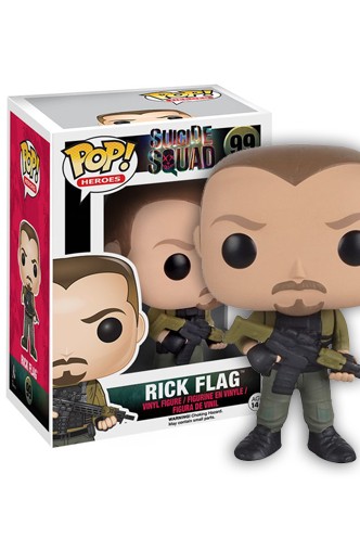 Pop! Heroes: Escuadrón Suicida - Rick Flag