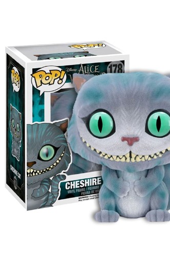Pop! Disney: Alice in Wonderland - Cheshire Cat Flocked Exclusivo