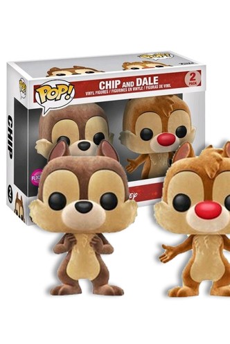 Pop! Disney: Chip & Dale Flocked SDCC 2017 Exclusivo
