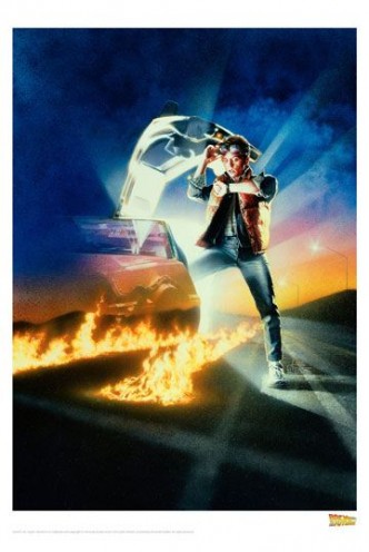 Back to the Future - Art Print Cover