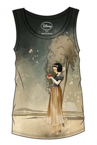 Snow White and the Seven Dwarfs - Sublimation Girlie Tank Top Snow White & Apple