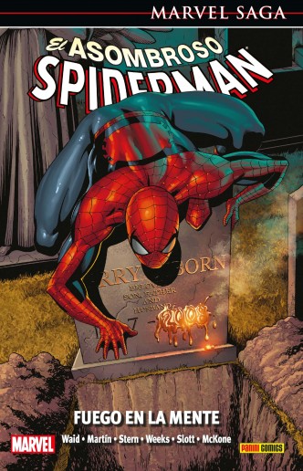 Marvel Saga 43: El Asombroso Spiderman 19 Fuego en la mente