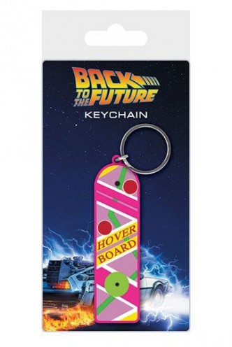 Back to the Future - Rubber Keychain Hoverboard