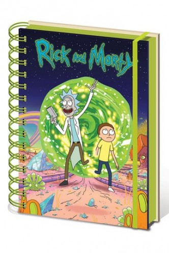 Rick and Morty - Notebook A5 Portal