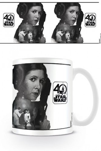Star Wars - Mug 40th Anniversary (Princess Leia)