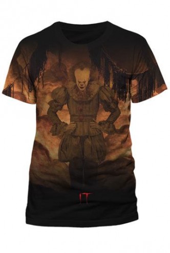 Stephen King's It - Camiseta Sublimation Flames