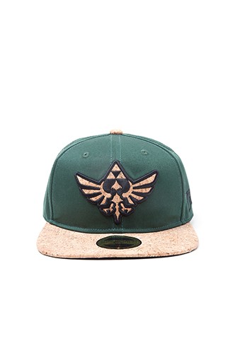 Zelda - Gorra Triforce logo verde