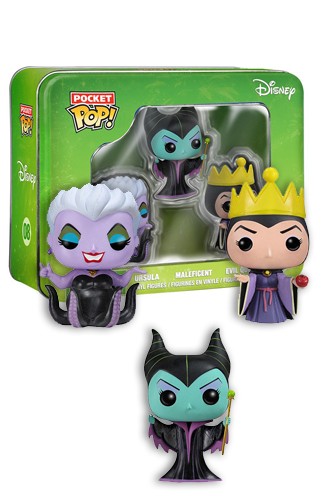 Pocket Pop! Disney - Maleficent, Evil Queen, and Ursula