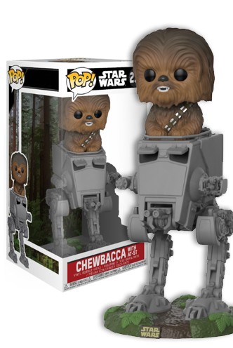 Pop! Deluxe: Star Wars - Chewbacca en AT-ST