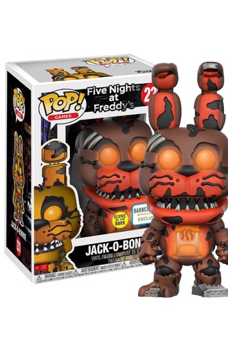 Pop! Games: Five Nights At Freddy's - Jack-O-Bonnie GITD Exclusivo
