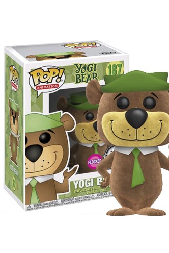 Pop! TV: Hanna Barbera - Yogi Bear Flocked Exclusivo