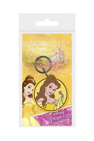 Disney - Princess Rubber Keychain Belle