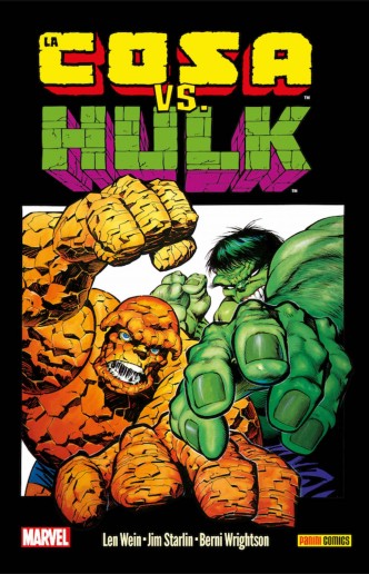La Cosa vs Hulk. Grandes tortas