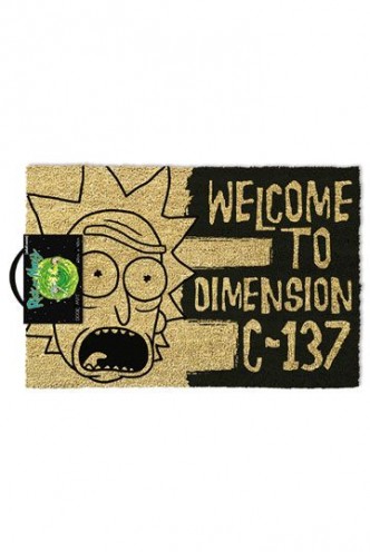 Rick & Morty - Doormat Dimension C-137