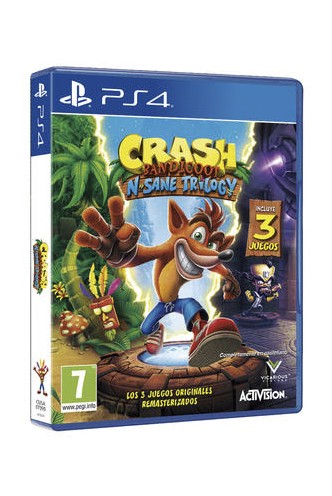 Crash Bandicoot: N. Sane Trilogy Ps4