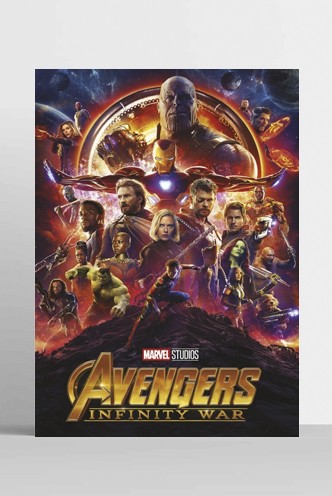Poster Avengers Infinity War Onesheet