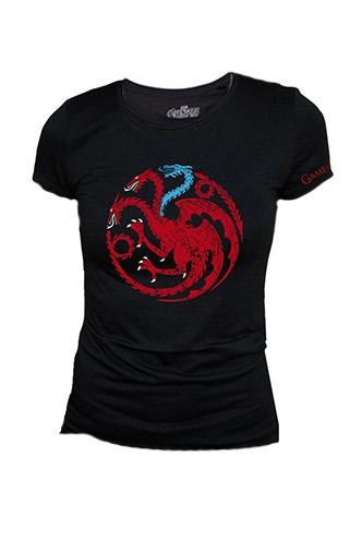 Juego de Tronos - Camiseta mujer "Targaryen Viserion"