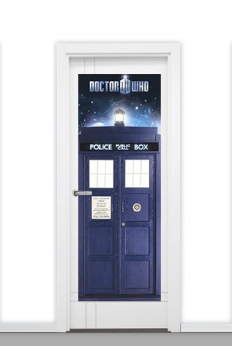 Poster Puerta Doctor Who 'Tardis'